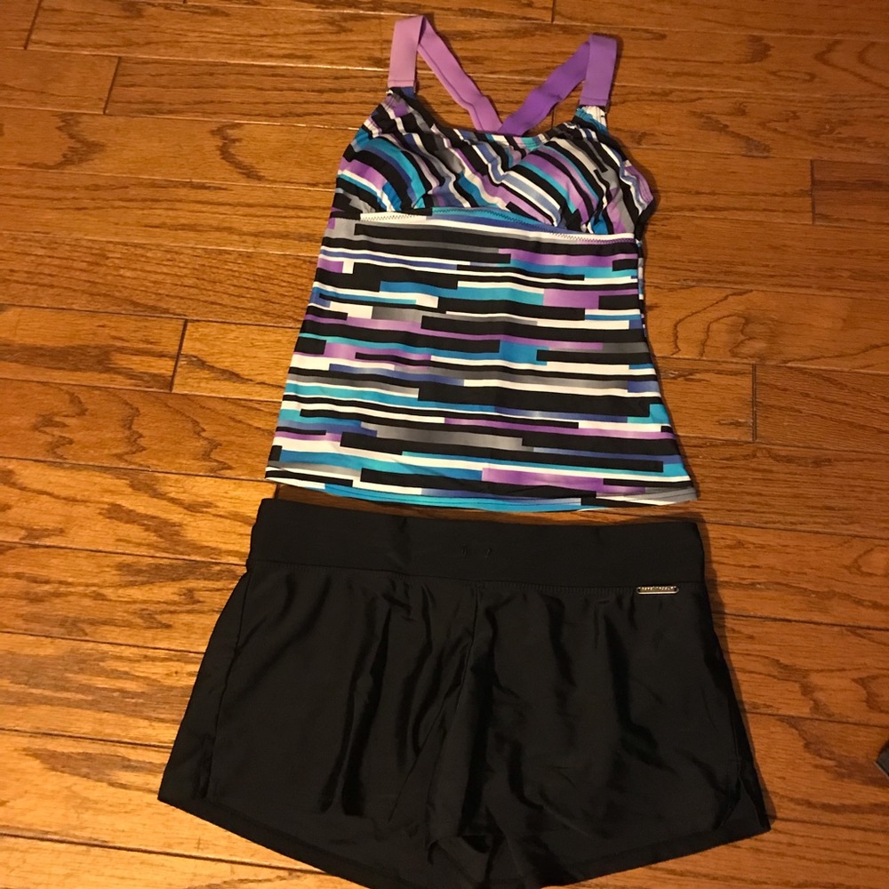 Two piece bathing suit